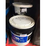 2 TINS OF SILK VINYL EMULSION