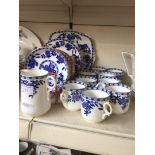 BLUE AND WHITE CHINA TEA WARE