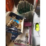 2 BOXED KITCHEN TAPS AND FENCE