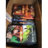 BOX OF DOCTOR WHO BOOKS