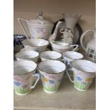 GRAFTON CHINA ART DECO TEA WARE ETC.