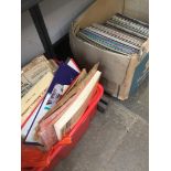 TWO BOXES OF LP RECORDS T4