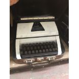 An old typewritter