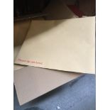 A box of A3 envelopes