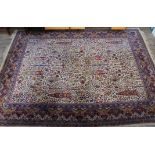 A large eastern carpet, 170cm x 355cm.