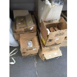 Quantity of china and porcelain including plaques, etc