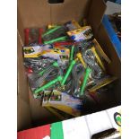 Box of childrens skipping ropes