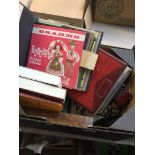 Box with mainly classical singles, Xylophone etc.