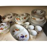 Royal Worcester Evesham dinnerware appx 30 pieces