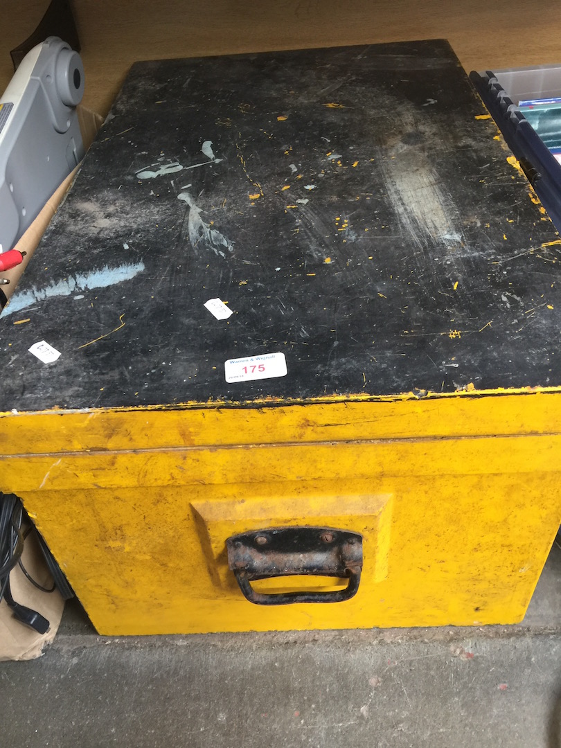 A British rail detonater box / chest