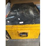 A British rail detonater box / chest