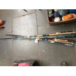 Quantity of fishing rods