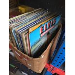 A box of records