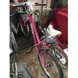 A pink Rave bike