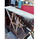 An old ironing board.