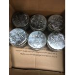 A box of 6 Skyrim scented candles