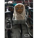BMX bike with ET in basket