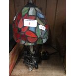 A Tiffany style table lamp