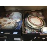 2 boxes of mixed pottery