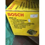 A Bosch circular saw