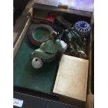 A miscellaneous box containing some orientalware