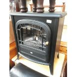 A Dimplex electric stove.