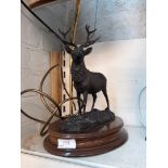 Stag table lamp