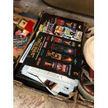 A box of Star Trek files