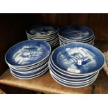 29 Royal Copenhagen plates