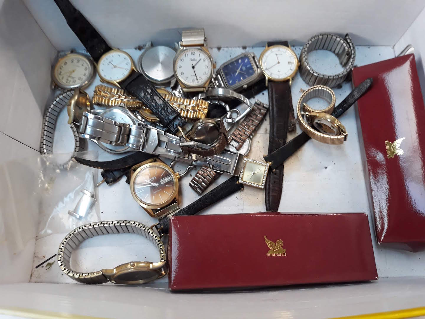 A box of watches