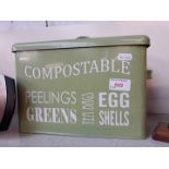 A kitchen waste bin