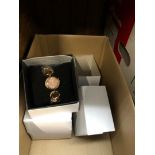 A box of ladies watches