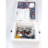 Box of costume jewellery