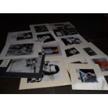 A packet of signed photographs