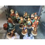 10 Hummel figures