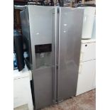 An LG American style fridge freezer