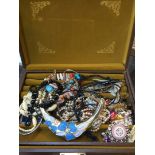 Jewellery box of costume jewellery