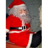 A Santa Claus model