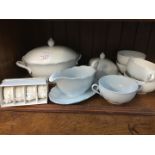 Kaiser White Romantica tableware ( 8 items ) and porcelain serviette rings