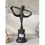 An Art Deco style figurine