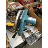 A Makita LS1040 saw (110 volt)