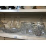 Selection of glassware