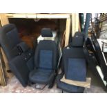 Complete interior for Ford Fiesta 2007 2 door saloon. Front seats, rear seat and door panels