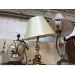 Three table lamps