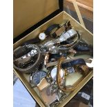 A box of watches including 2 ladies Seiko