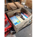 4 boxes of books