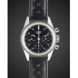 A GENTLEMAN'S STAINLESS STEEL HEUER CLASSIC CARRERA CHRONOGRAPH WRIST WATCH CIRCA 2000, REF.