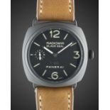 A GENTLEMAN'S CERAMIC PANERAI RADIOMIR BLACK SEAL WRIST WATCH CIRCA 2007, REF. PAM292 J SERIES