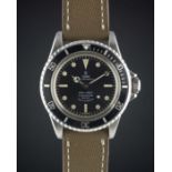 A RARE GENTLEMAN'S STAINLESS STEEL ROLEX TUDOR OYSTER PRINCE SUBMARINER WRIST WATCH CIRCA 1967, REF.