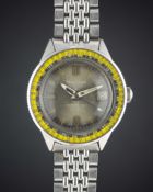 A GENTLEMAN'S STAINLESS STEEL PHILIP WATCH CHAUX DE FONDS CARIBBEAN 1000 METERS AUTOMATIC DIVERS